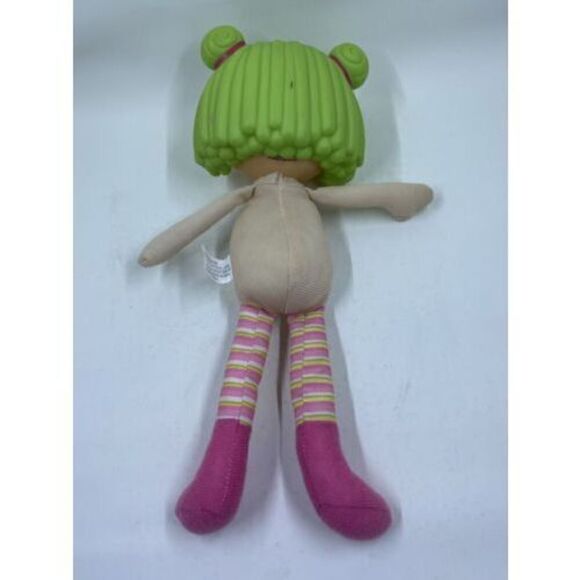 lalaloopsy Doll Pink Dress Lime Green Hair pink shoes plush: body arms and legs - Picture 3 of 6